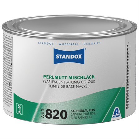 Standox Basecoat Pearl Mix 820 Sapphire Blue Fine 0,5 L
